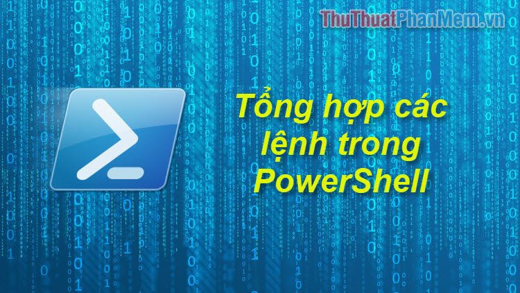 Summary of commands in PowerShell Picture 1