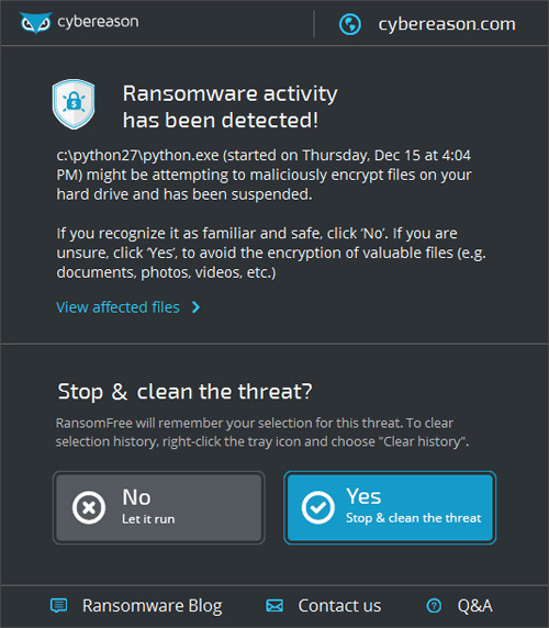 Summary of effective Anti-Ransomware software Picture 8