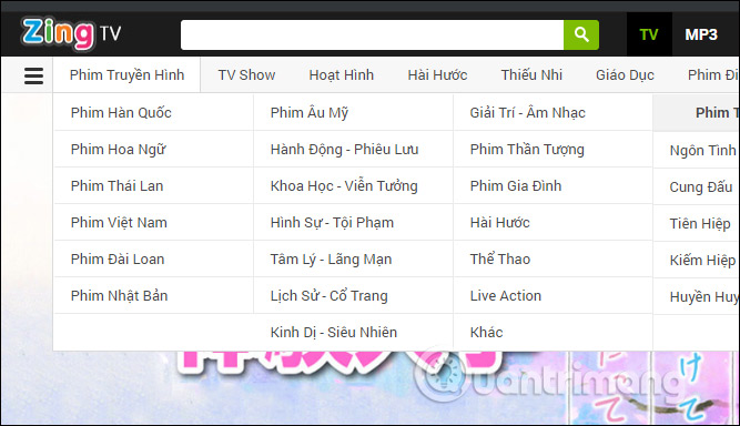 Summary of high quality movie viewing websites in Vietnam - TipsMake.com