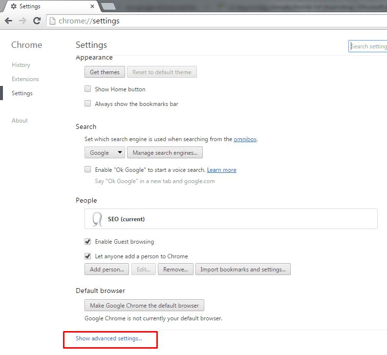 Summary of how to fix errors without downloading files, not accessing YouTube and Not Responding errors on Chrome browser Picture 7