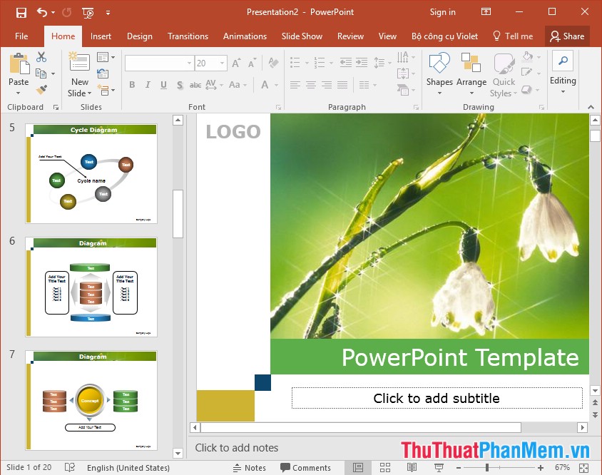 Summary of PowerPoint templates, beautiful Slide templates Picture 17