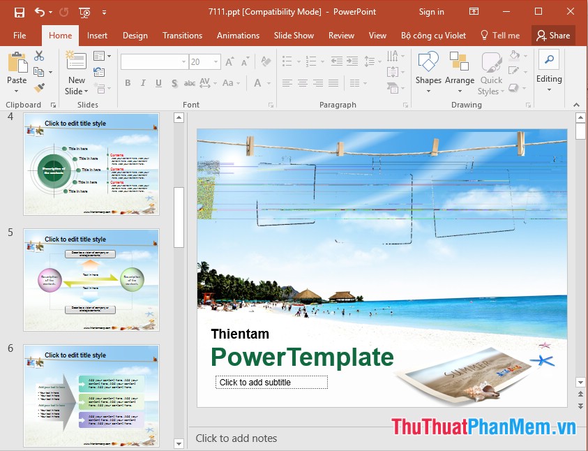 Summary of PowerPoint templates, beautiful Slide templates Picture 18