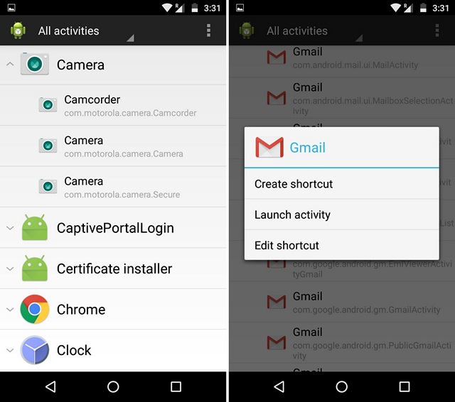 Summary of priceless shortcuts on Android Picture 5