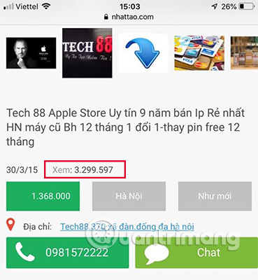 Summary of reputable old iPhone purchase addresses in Hanoi 2019 Picture 1