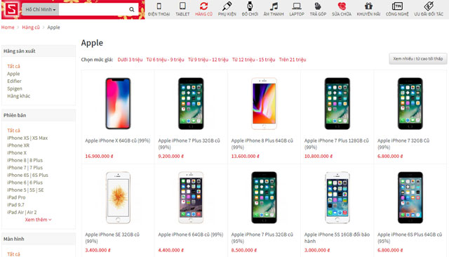 Summary of reputable old iPhone purchase addresses in Hanoi 2019 Picture 4