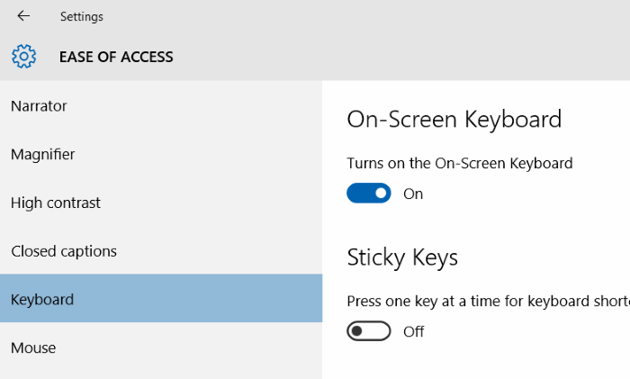 Summary of several ways to open virtual keyboard on Windows XP / 7/8 / 8.1 / 10 Picture 14