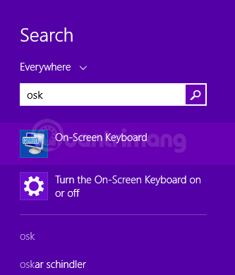 Summary of several ways to open virtual keyboard on Windows XP / 7/8 / 8.1 / 10 Picture 7