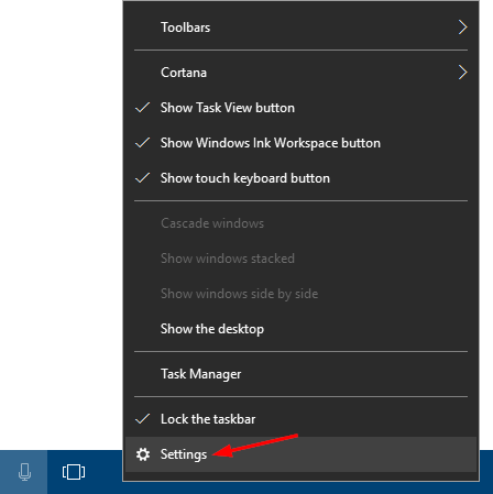 Summary of several ways to quickly access the Settings application on Windows 10 Picture 5
