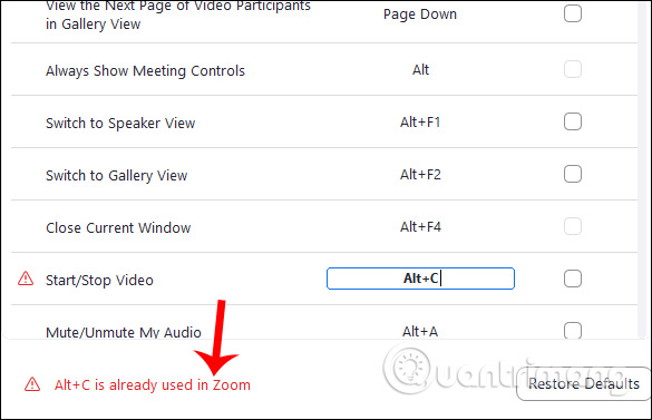 Summary of shortcuts using Zoom learning online Picture 3