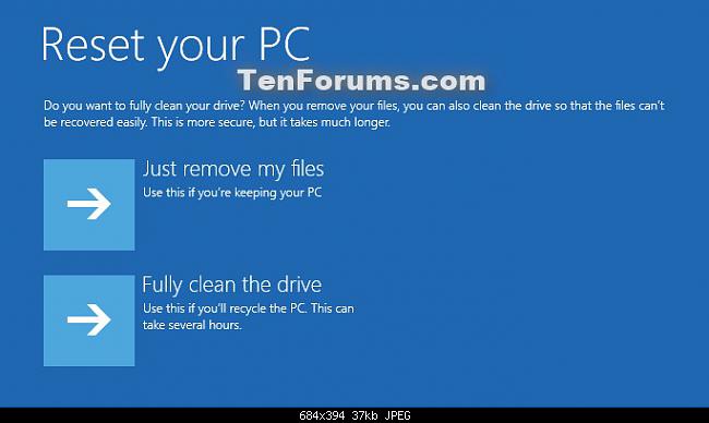 Summary of some simple ways to Reset Windows 10 Picture 25