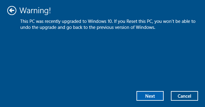 Summary of some simple ways to Reset Windows 10 Picture 6
