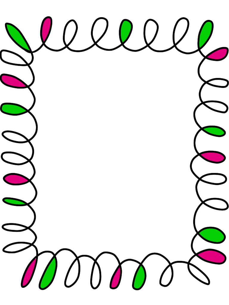 Summary of the most beautiful decorative borders Picture 16