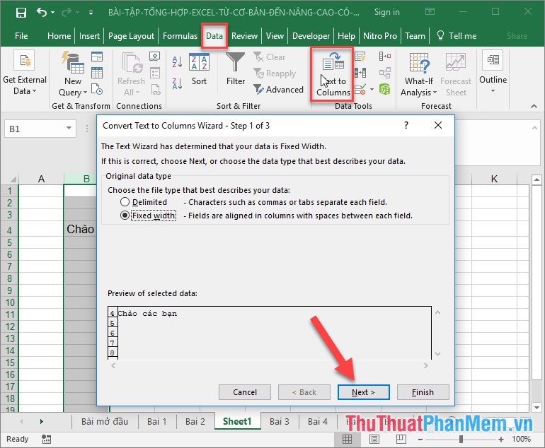 Summary of tips, good Excel tips for accounting people Picture 20