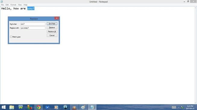 Summary of useful shortcuts when using Notepad Picture 8