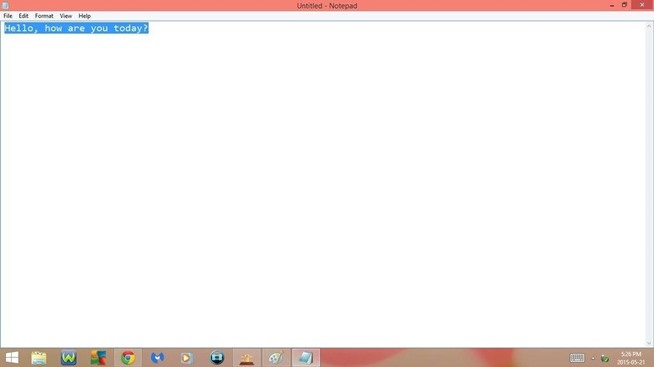 Summary of useful shortcuts when using Notepad Picture 9