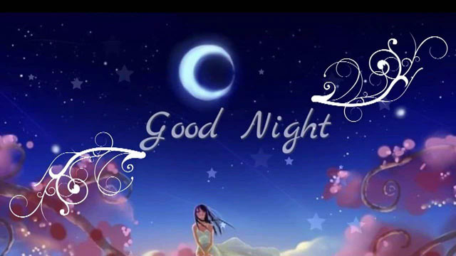 Super cute good night wishes for lovers, friends Picture 4