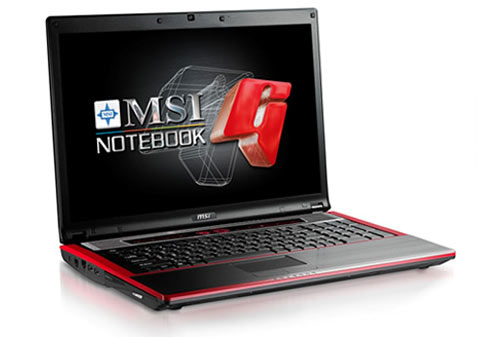 'Super product' laptop playing MSI game Picture 1