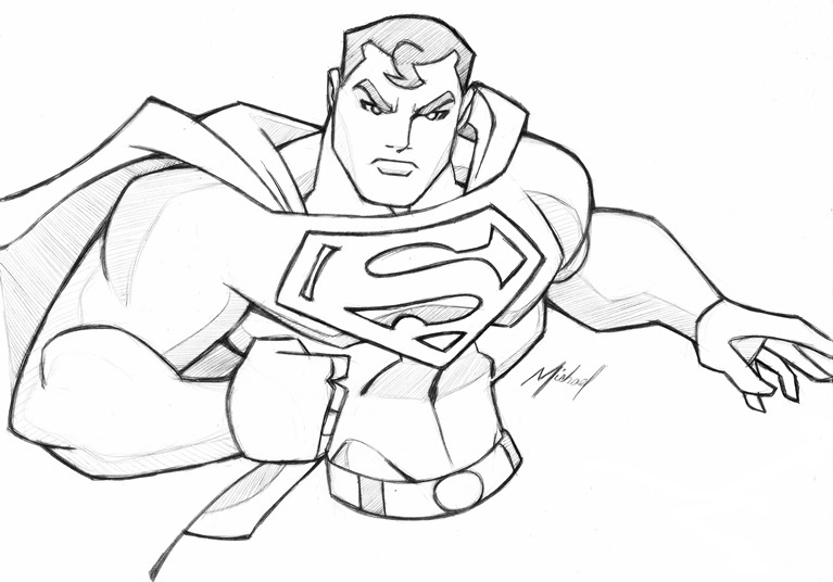 Superman painting for boys Picture 43
