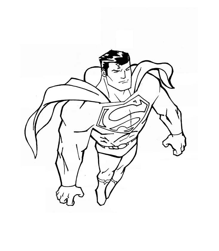 Superman painting for boys - TipsMake.com