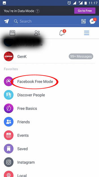 Surf Facebook data for free with Viettel network Picture 1