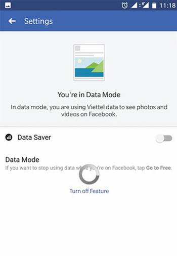 Surf Facebook data for free with Viettel network Picture 3