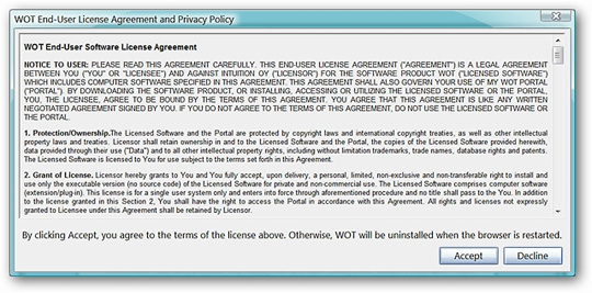 Surf the web more safely with WOT Picture 1