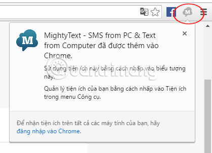 Sync Android SMS messages to PC using MightyText Picture 3