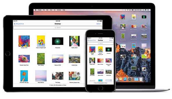 Synchronize files and folders on Desktop and Document on macOS Sierra with iCloud Picture 5