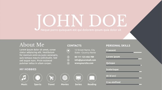 Synthesis of 12 professional and unique CV application forms for you Picture 7