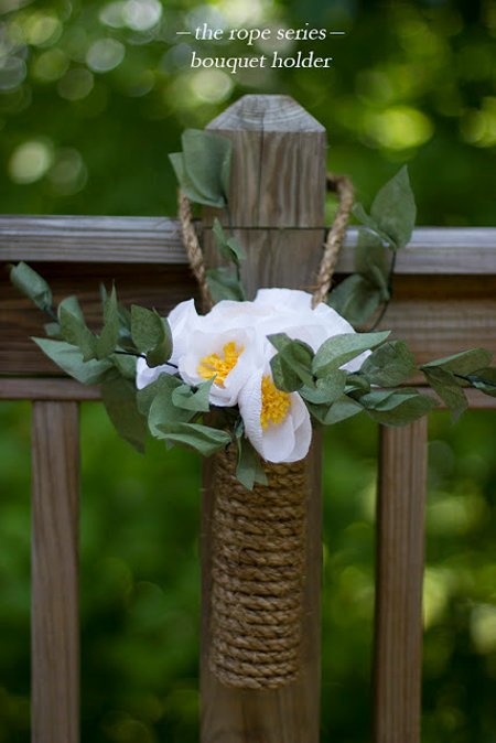 Synthesis of how to make beautiful flower baskets from ropes for October 20-10 Picture 9