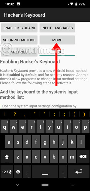 Synthesis of keyboard applications for people with technical programming on the phone Picture 5
