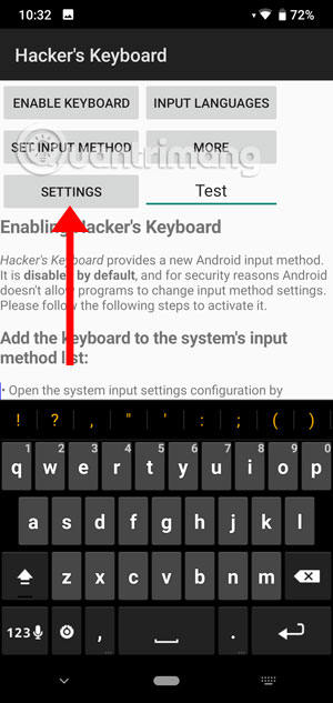 Synthesis of keyboard applications for people with technical programming on the phone Picture 9