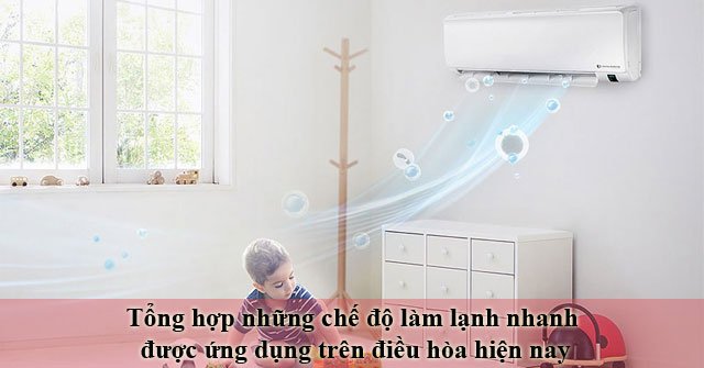Synthesis of quick cooling modes commonly used on air conditioners Picture 1