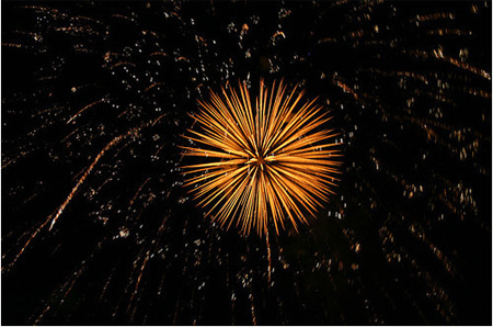Synthesis of wallpaper, beautiful fireworks photos in the new year Picture 25