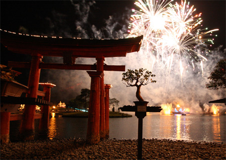 Synthesis of wallpaper, beautiful fireworks photos in the new year Picture 30