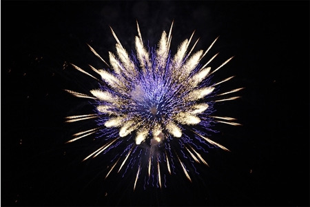 Synthesis of wallpaper, beautiful fireworks photos in the new year Picture 41