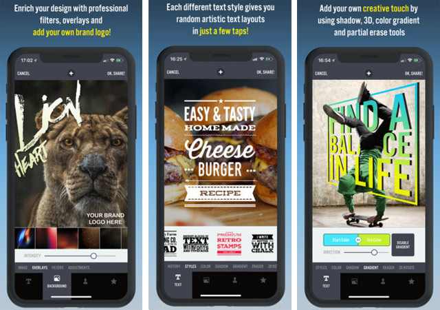 Synthesize applications to write text on photos on the phone Picture 7