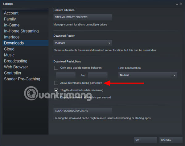 Synthesize lag and lag tips, increase performance when playing games on Windows 10 Picture 9