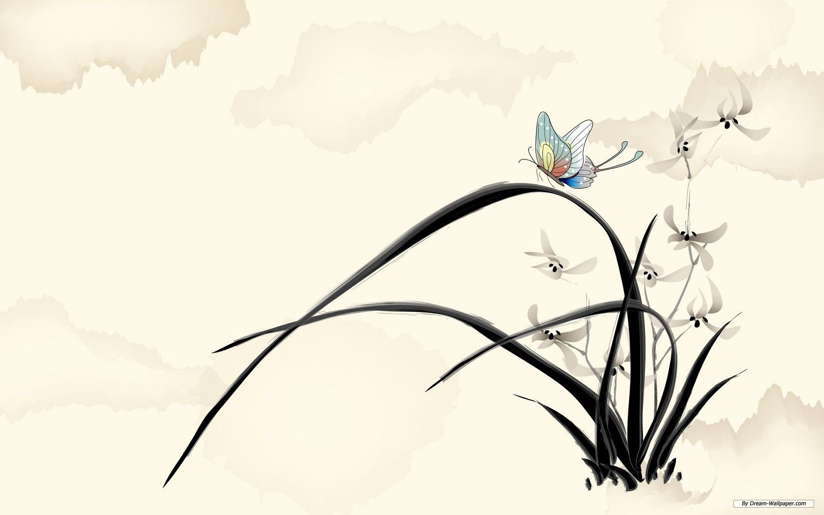 Synthetic beautiful ancient background Picture 14