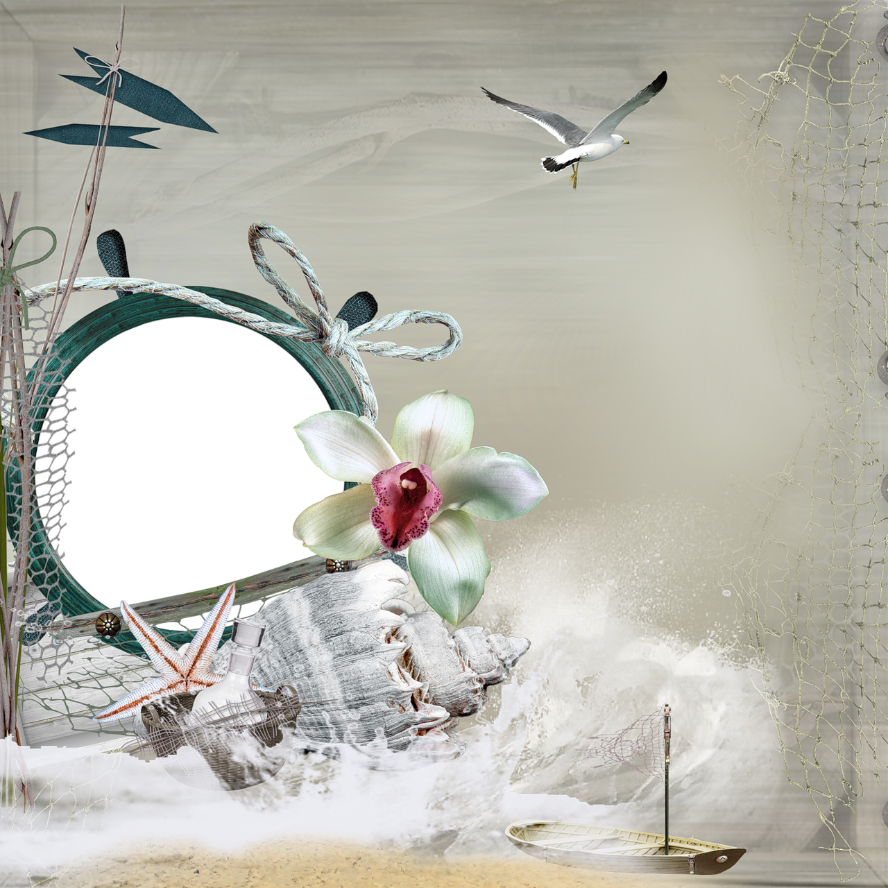 Synthetic beautiful picture frames for Photoshop Picture 16