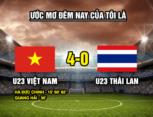 Synthetic image of U23 Vietnam - Thailand U23 - TipsMake.com