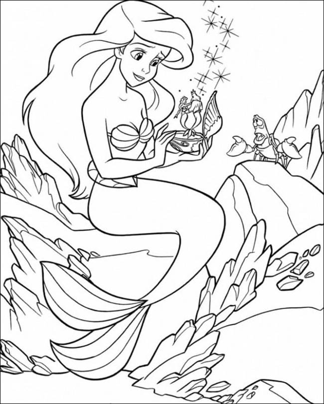 Synthetic princess coloring pictures for babies Picture 12