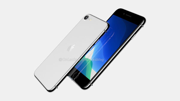 Take a look at iPhone SE 2 render photos (iPhone 9), designed like the iPhone 8, the glass back surface Picture 4
