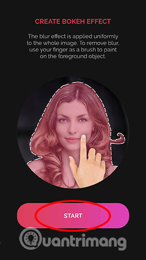 Take photos of Bokeh Cam FX phone fonts Picture 2