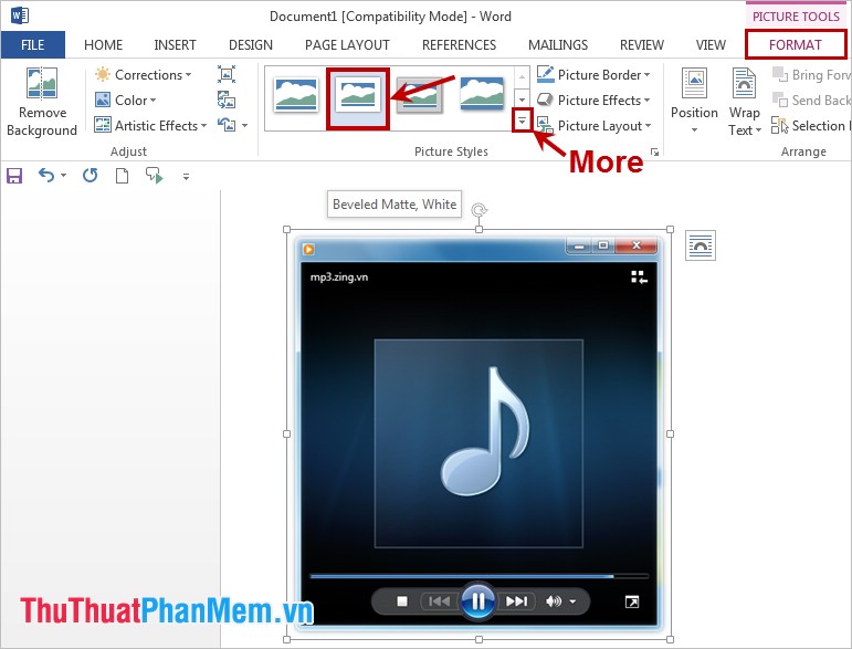 Take screenshots with Screenshot Tool in Word 2013 Picture 6