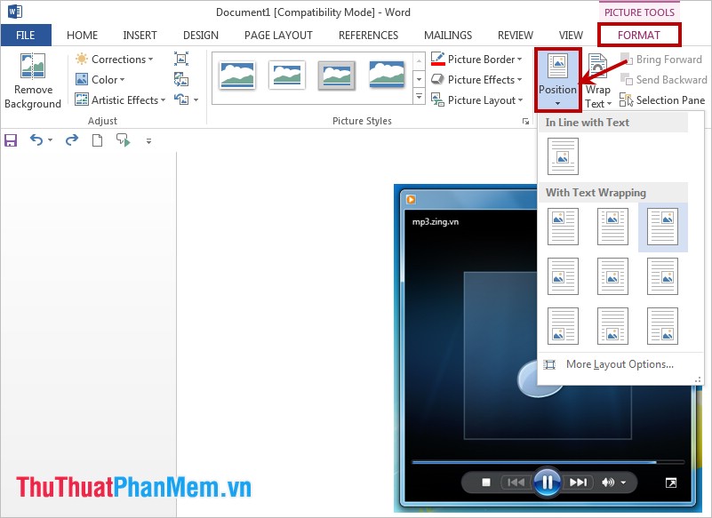 Take screenshots with Screenshot Tool in Word 2013 Picture 9