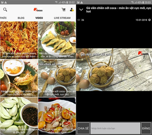 Talent cooking skillfully with the mobile app 'Eat well' Picture 7
