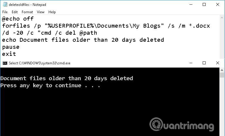 Task automation tools on Windows 10 Picture 6