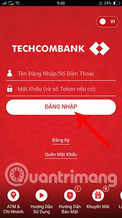 Techcombank's guide to using F @ st Mobile Picture 1