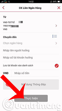 Techcombank's guide to using F @ st Mobile Picture 11